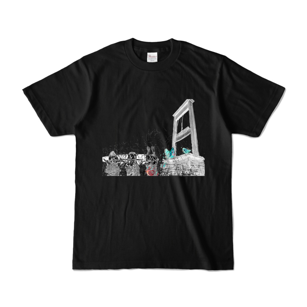 GUILLOTINE TEE / BLK
