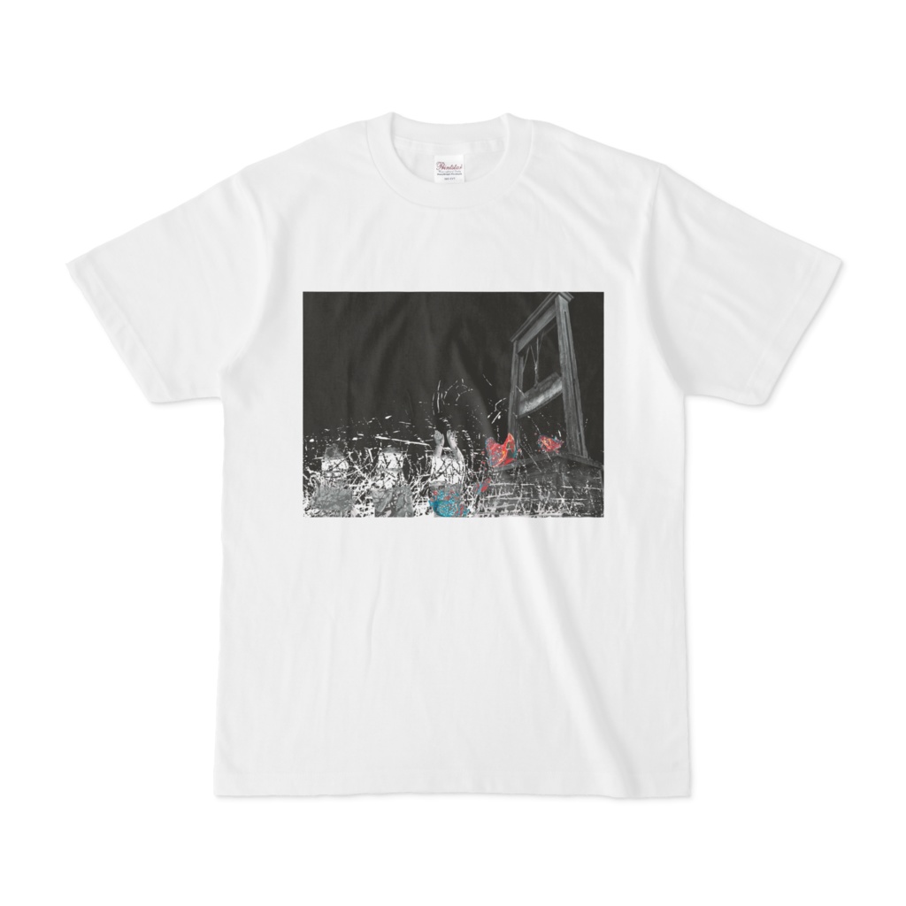 GUILLOTINE TEE / WH