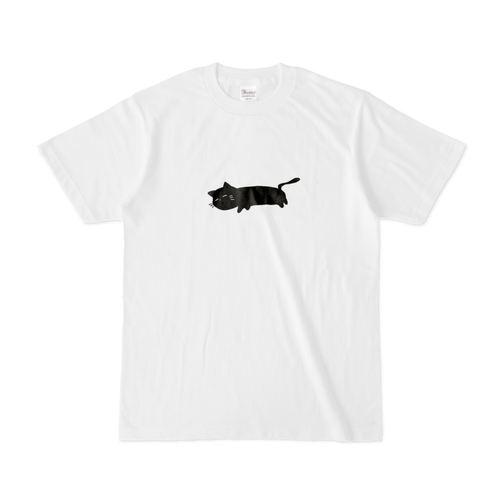 おやすみ黒ネコTシャツ