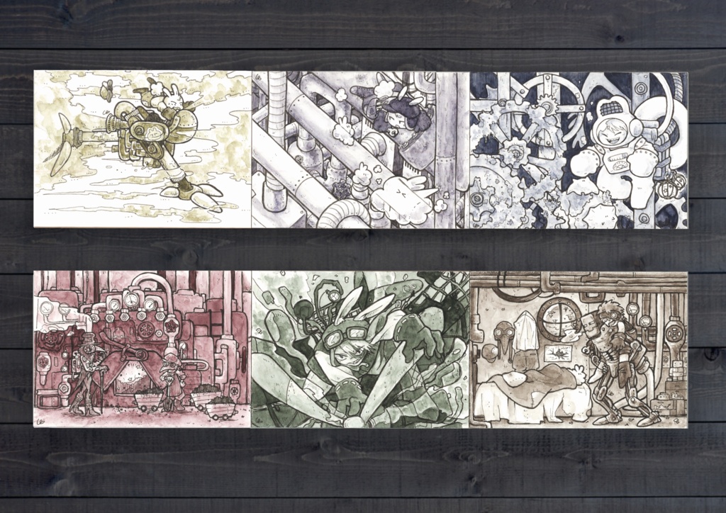 ATC原画(No.3No.5在庫なし)