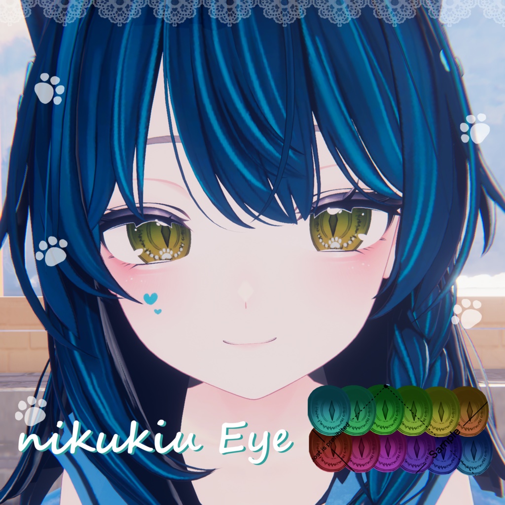 【Shinano】にくきうEyeTexture