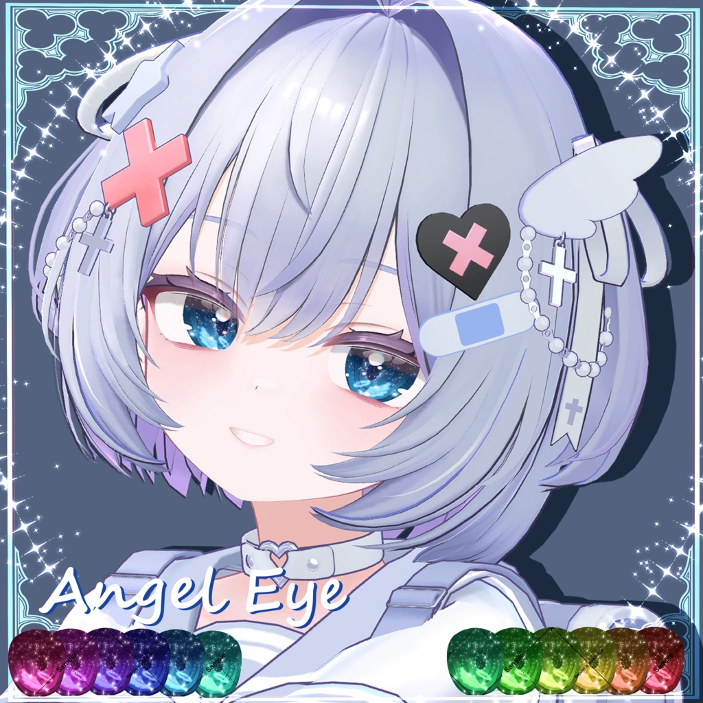 15 Avatar🪽えんじぇるEyeTexture【12 Color】