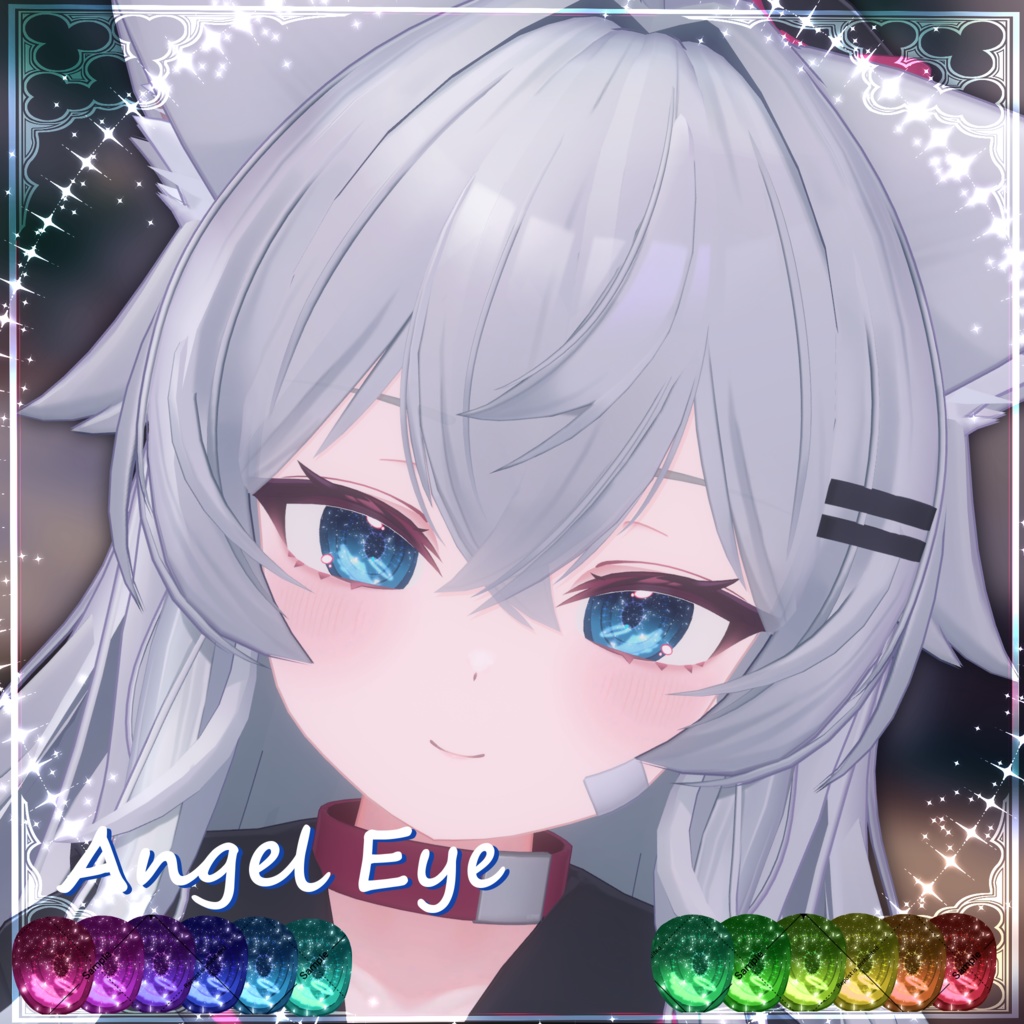 15 Avatar🪽えんじぇるEyeTexture【12 Color】