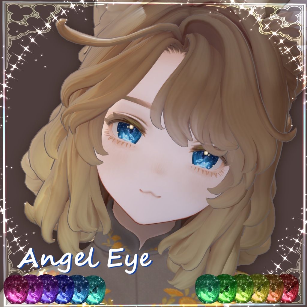 17 Avatar🪽えんじぇるEyeTexture【12 Color】