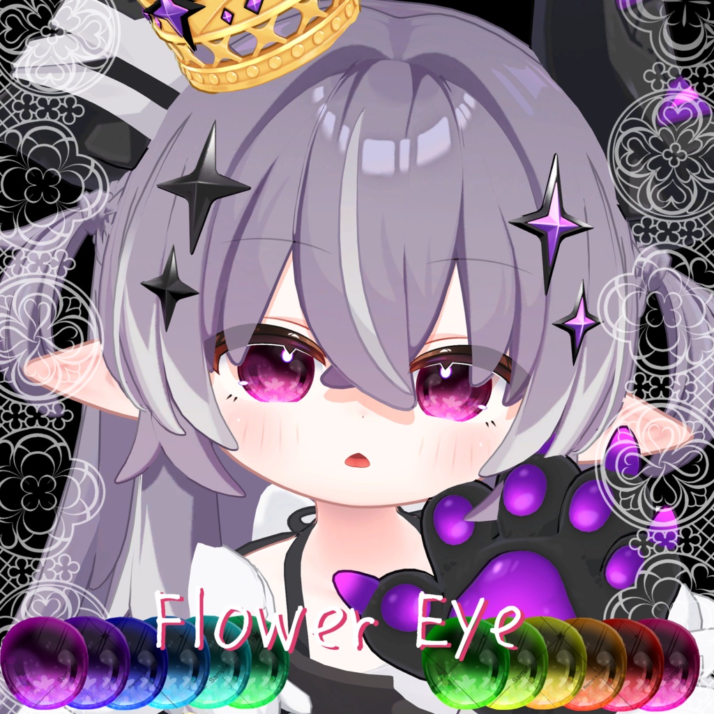 41 Avatar🌸ふらわーEyeTexture【12 Color】