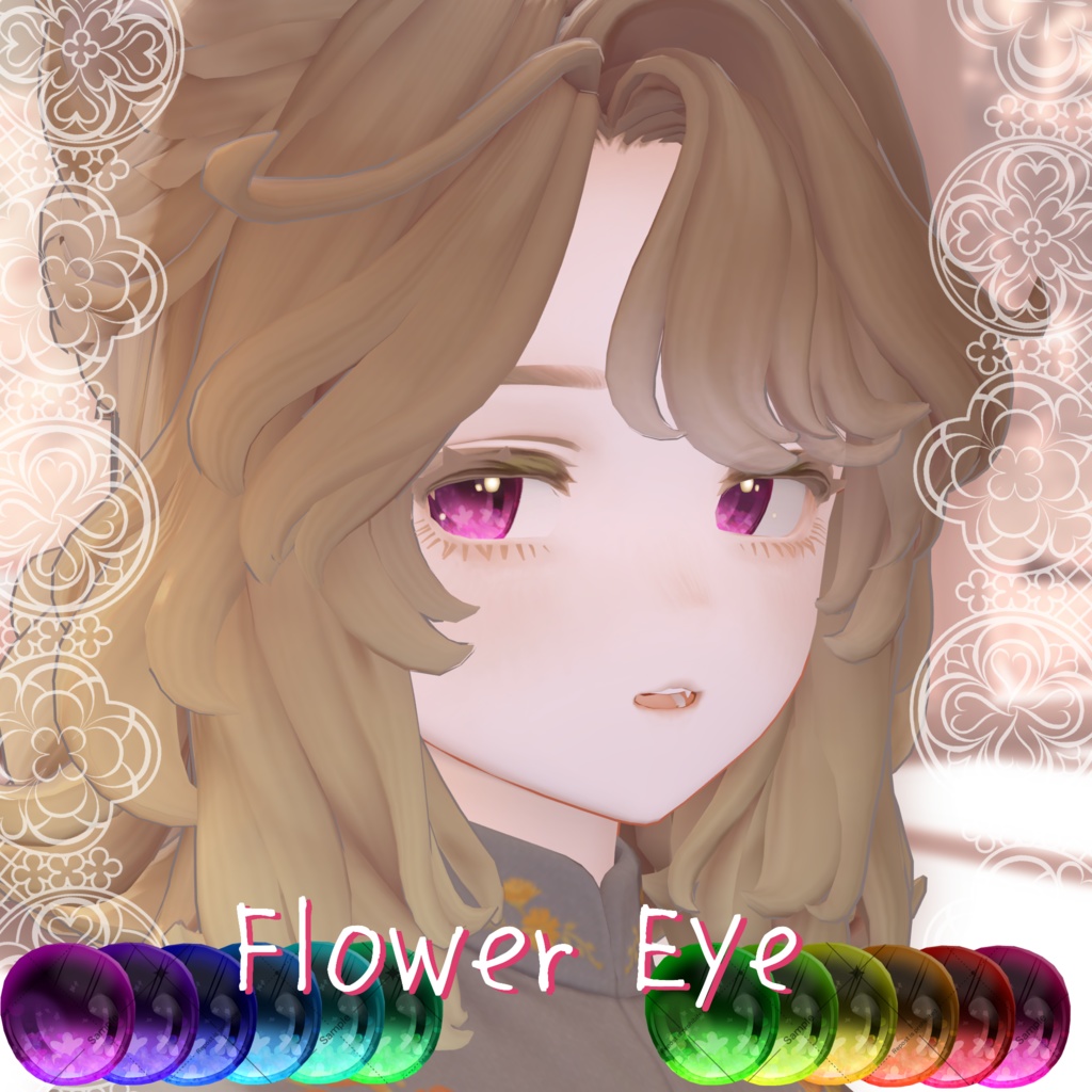 23 Avatar🌸ふらわーEyeTexture【12 Color】