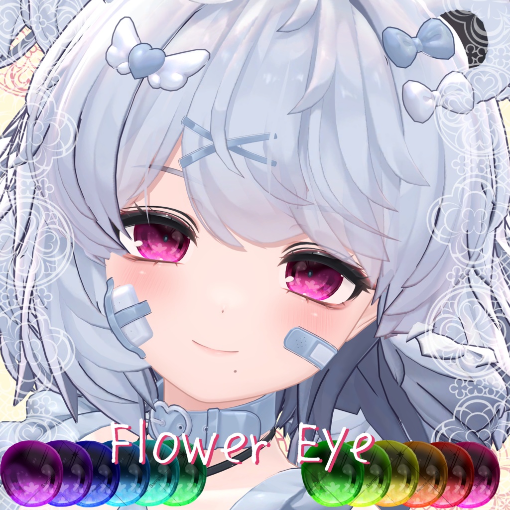 【クマリ対応！】ふらわーEyeTexture【18 Avatar】