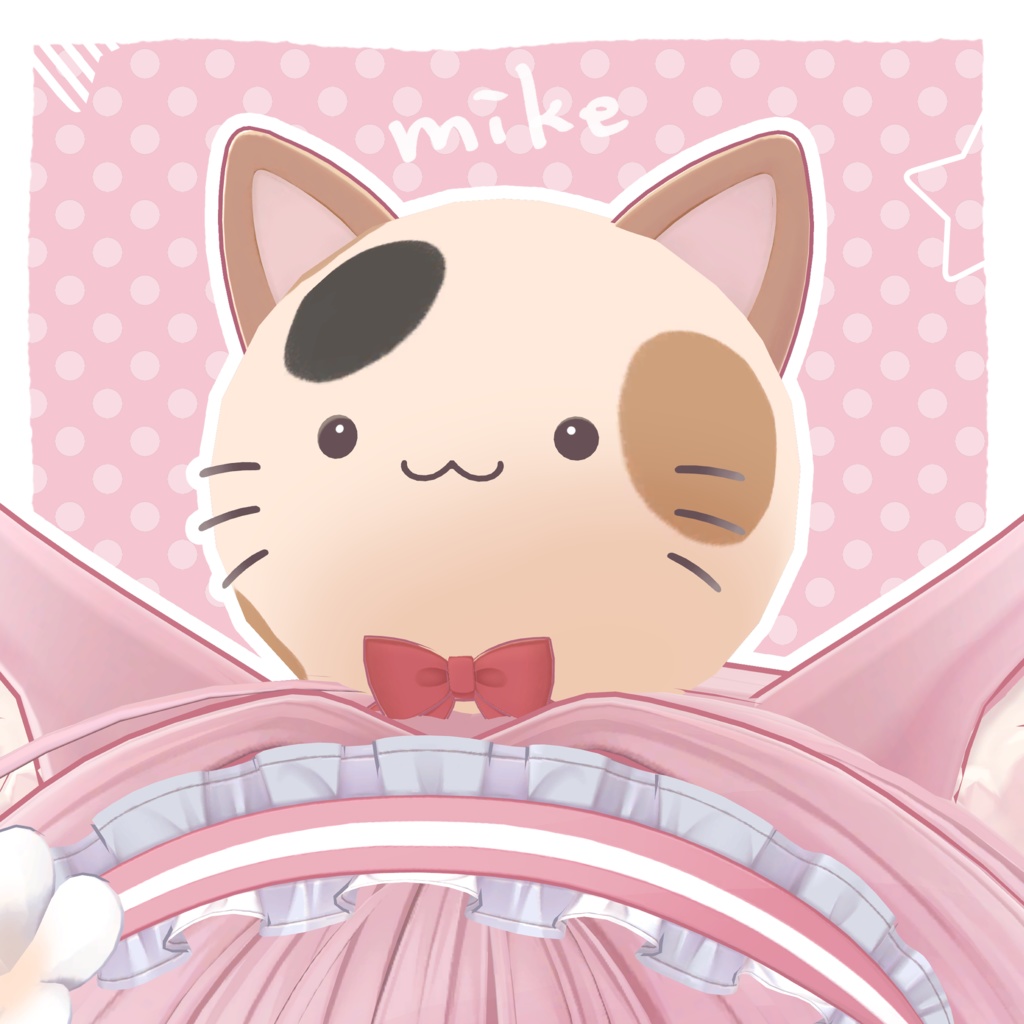 【リナシータ専用！】三毛猫&はちわれテクスチャ ペット用【Rinasciita】