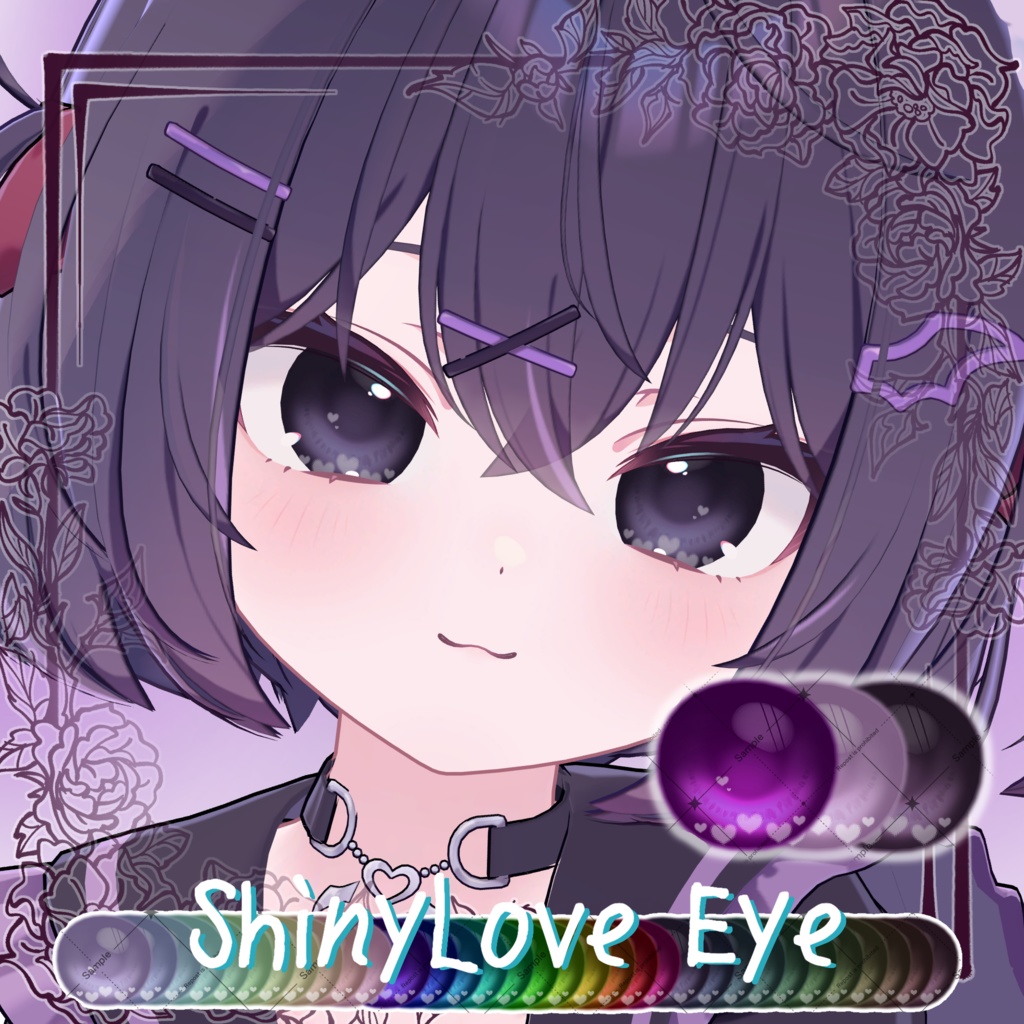 【クマリ対応!】36 Color🤍らぶつやEyeTexture【20 Avatar】