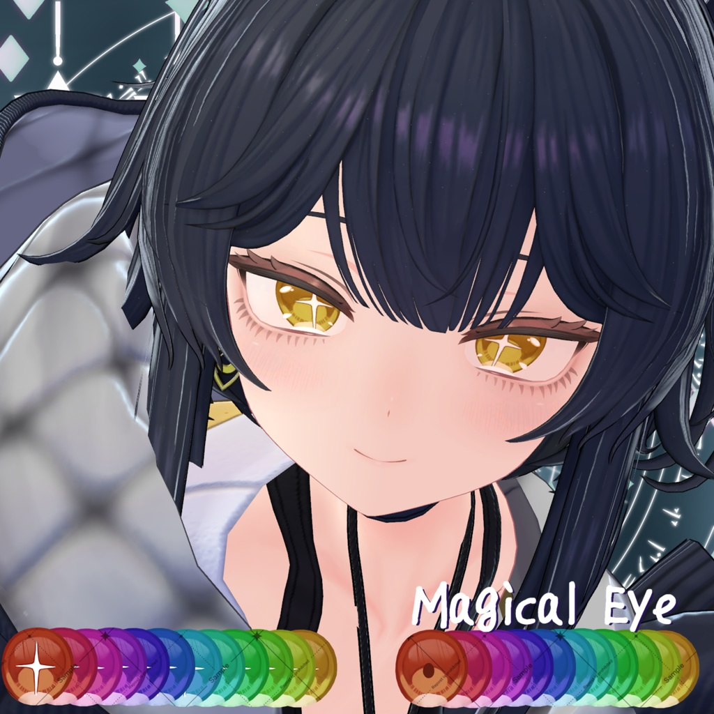 🪄ルチカ / カプリィナ対応🪄マジカルEyeTexture【14 Avatar】