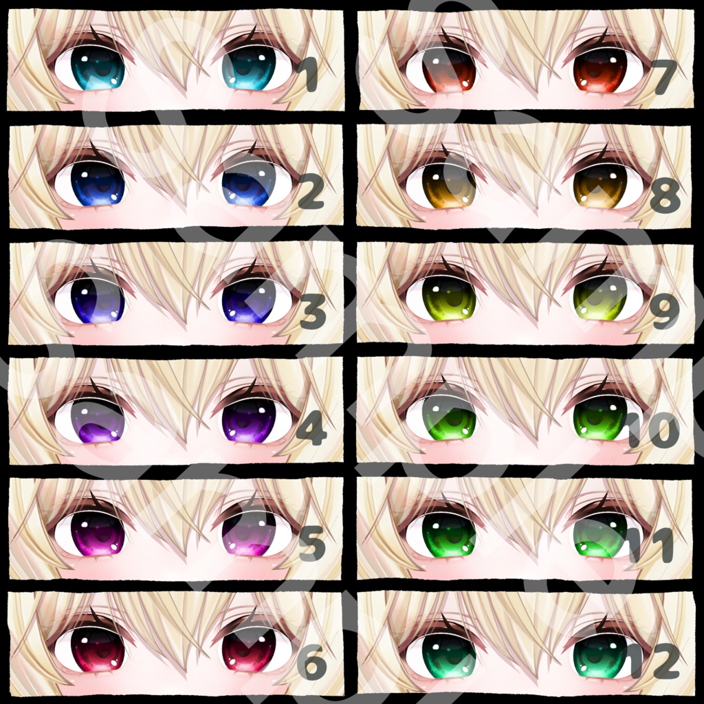 🎉発売記念セール🎉31 Avatar🫧ぴゅあEyeTexture
