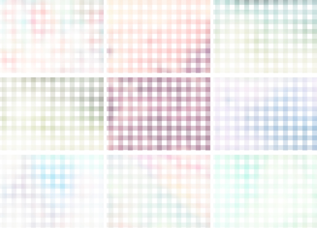 ギンガムチェック素材（A4サイズ）