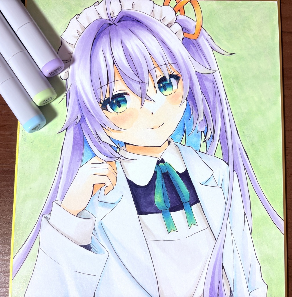 【中サイズ色紙】オリジナル