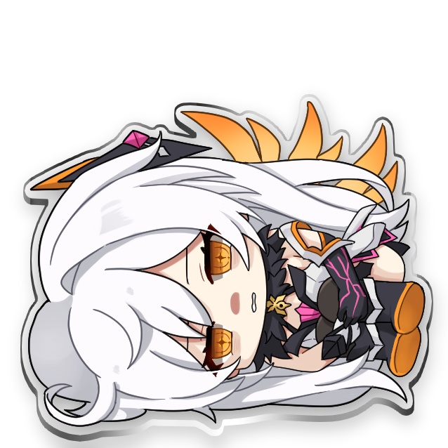 崩壊3rdアクリルキーホルダー【エリシア・ヴィタ・空の律者】