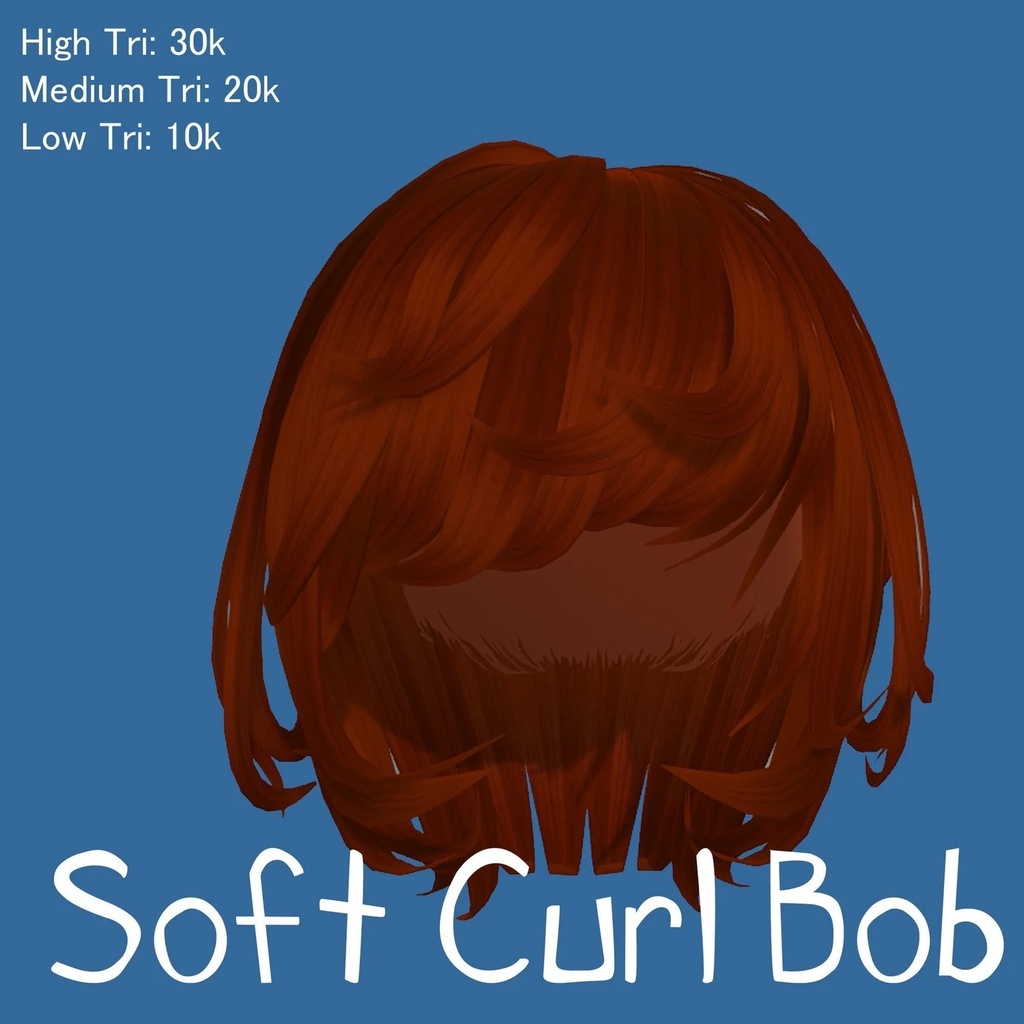Soft Curly Bob 