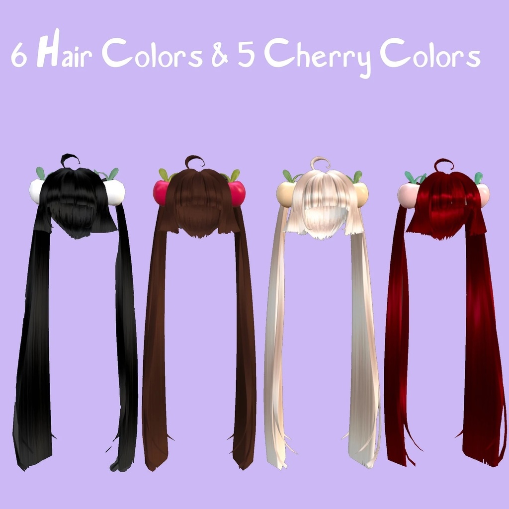 Cherry Pigtails 🍒