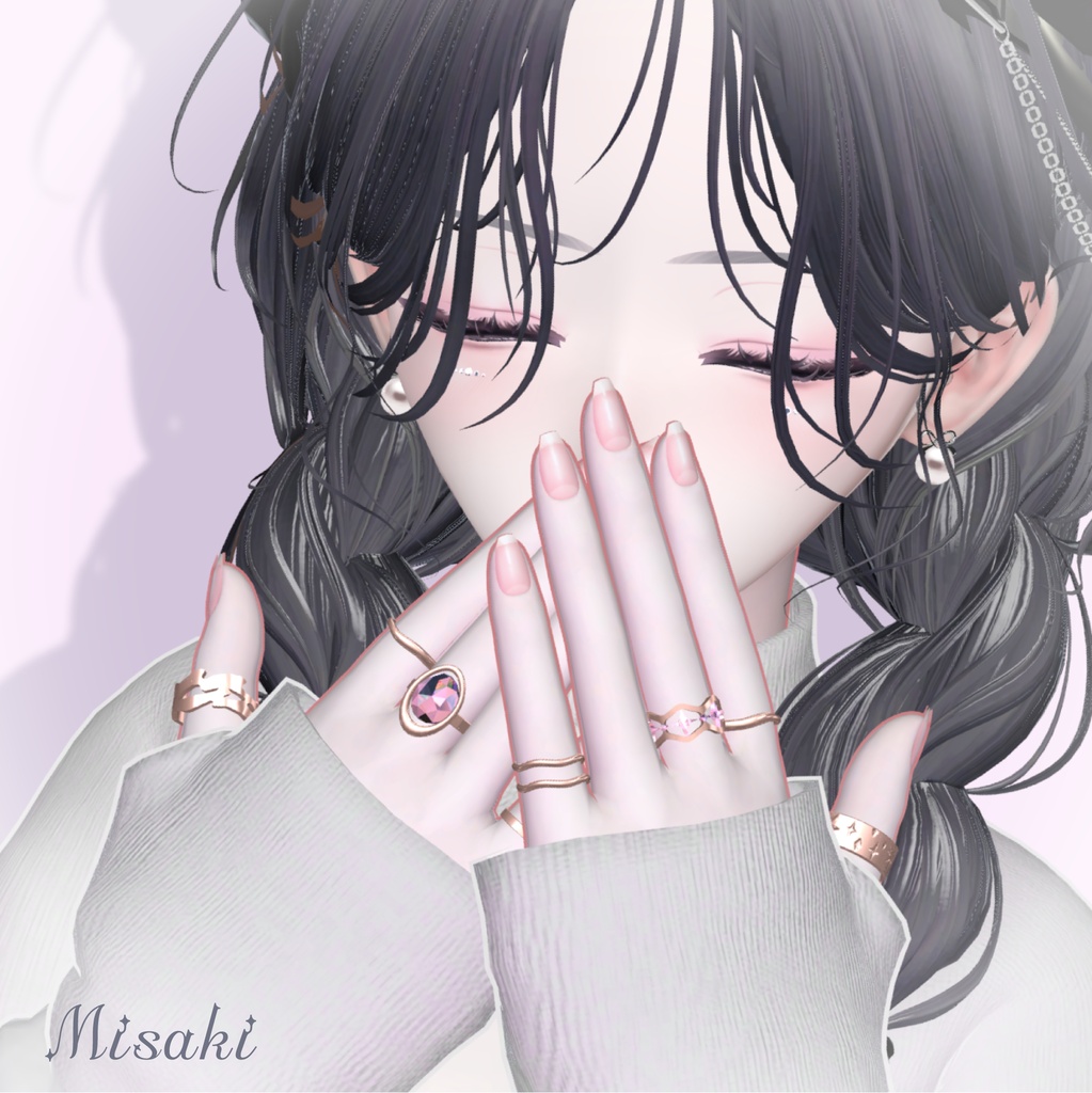 Melty Star Ring(7点set)
