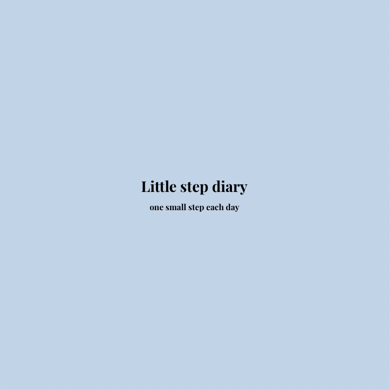 Little Step diary｜3ヶ月自己理解ノート