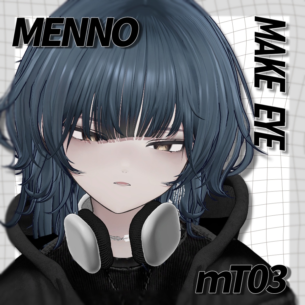 【Menno対応】mT03 Makeup texture +Eye texture