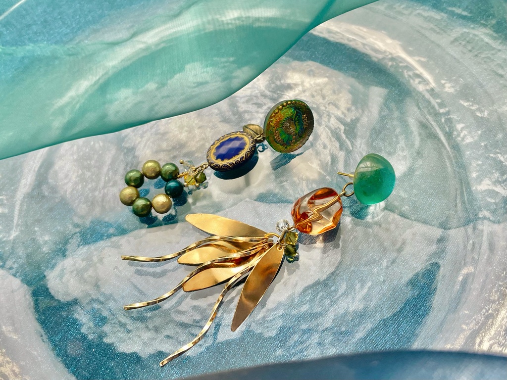 ☆展示☆【哀愁とひまわりのエチュード】ストーリーイメージアクセサリー