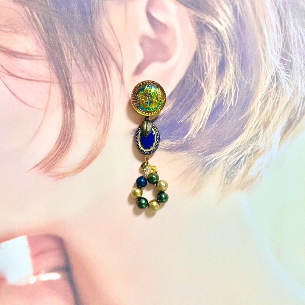 ☆展示☆【哀愁とひまわりのエチュード】ストーリーイメージアクセサリー