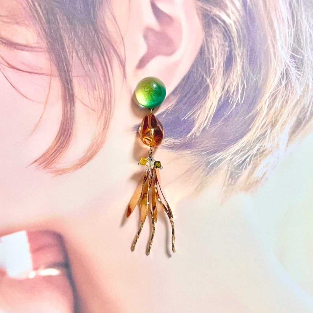 ☆展示☆【哀愁とひまわりのエチュード】ストーリーイメージアクセサリー