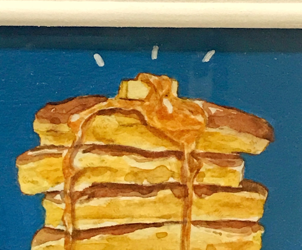 ホットケーキタワー(額入り原画)