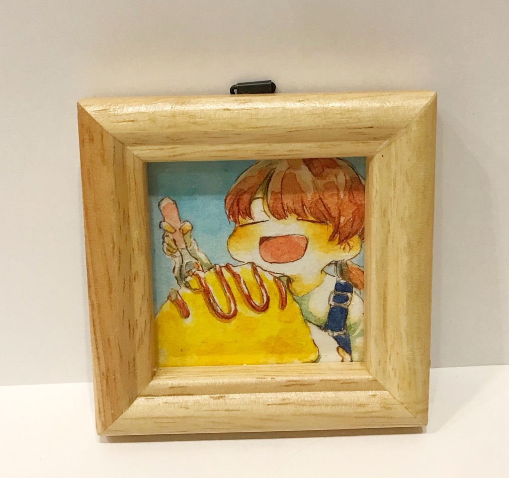 いただきまーす(ミニ原画)