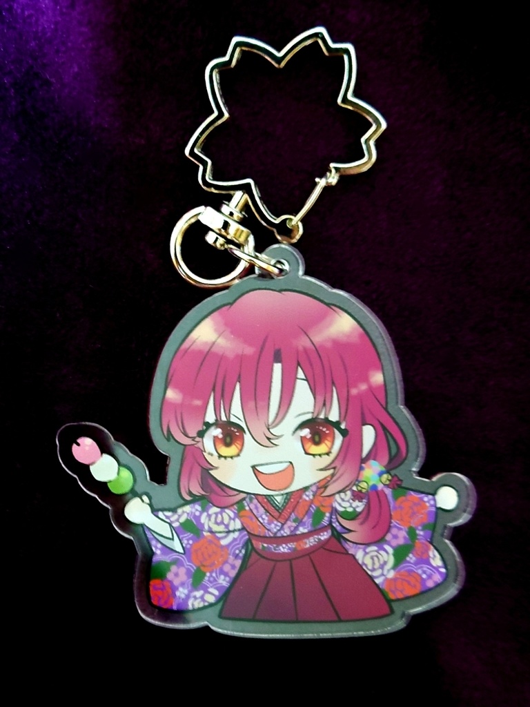 鈴乃アクリルキーホルダー(おめめパッチリ)