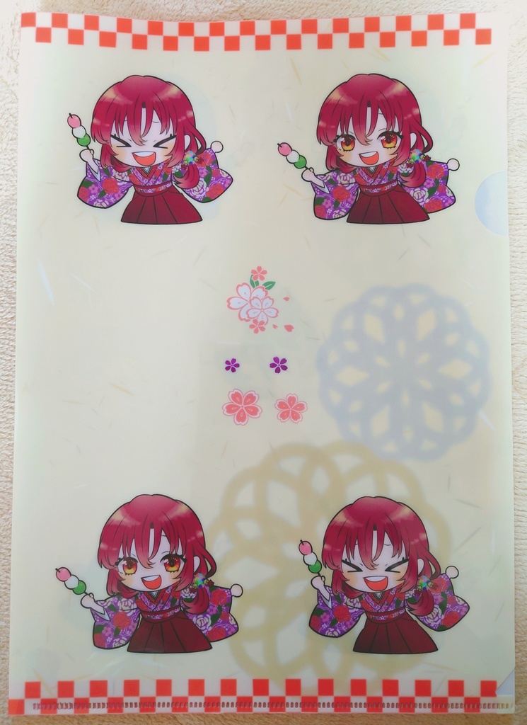 クリアファイル(おだんご乱舞)