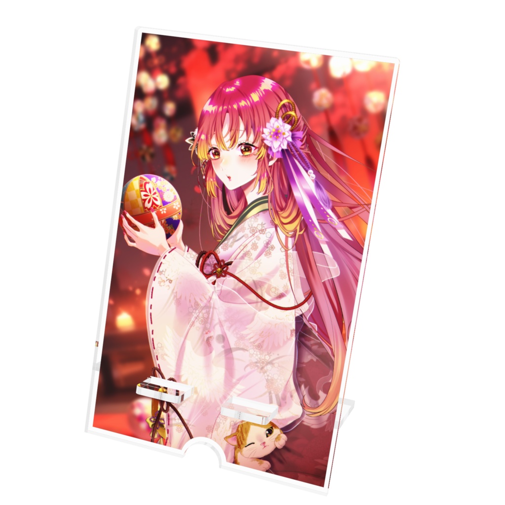 二周年記念!鈴乃アクリルスマホスタンド