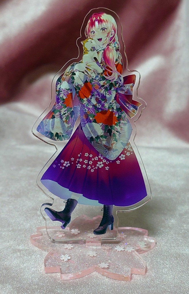 3周年記念イラスト！初期衣装鈴乃アクスタ