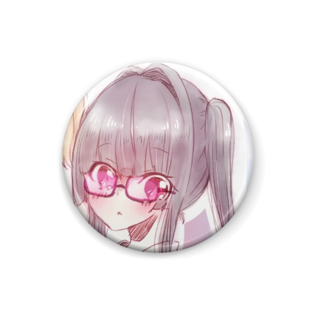 しらべ眼鏡ver缶バッチ