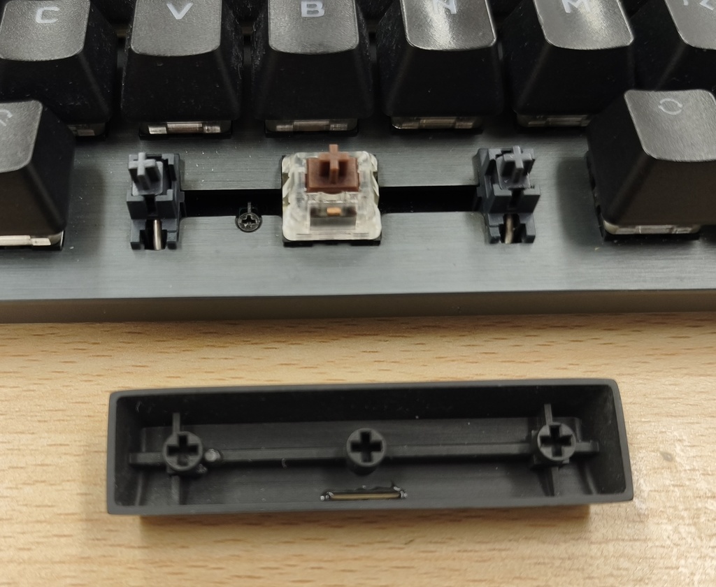ロジクール G512用 スペースキー3.75U ブラック