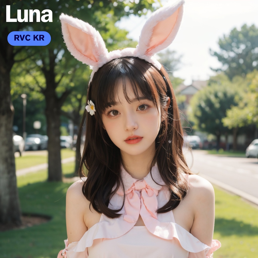 『RVC KR』 Korean Female Voice Model 『Luna』 『루나』