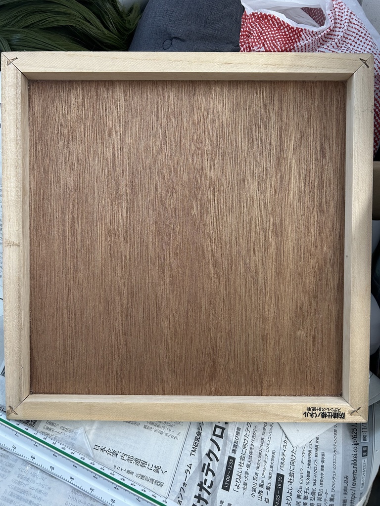 ドローイング「夕暮れ」キャンバスS4号