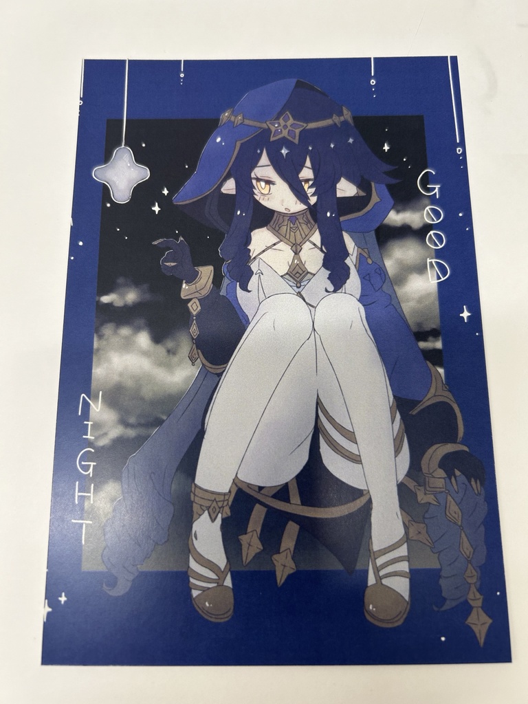 【原神】レイラ ポストカード