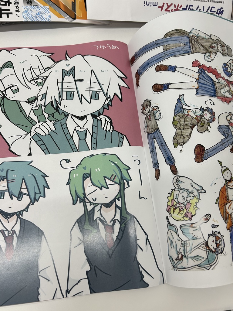 2023ぐらい~2025 カラーイラストまとめ本