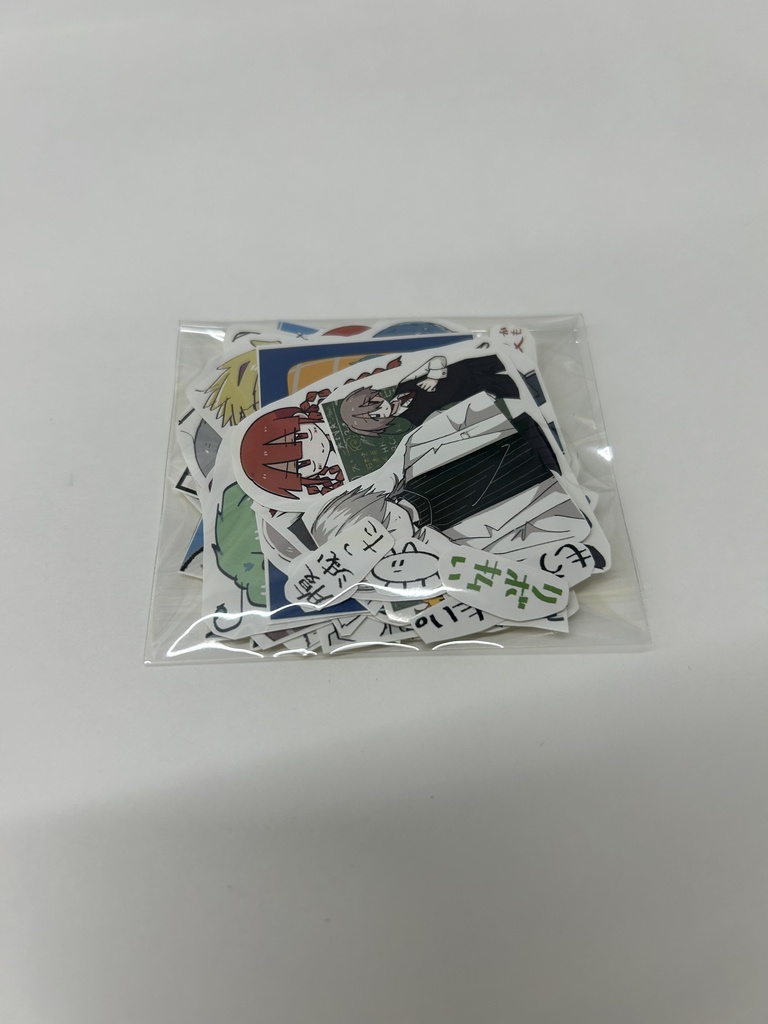 やまもりダイカットステッカーセット・その1