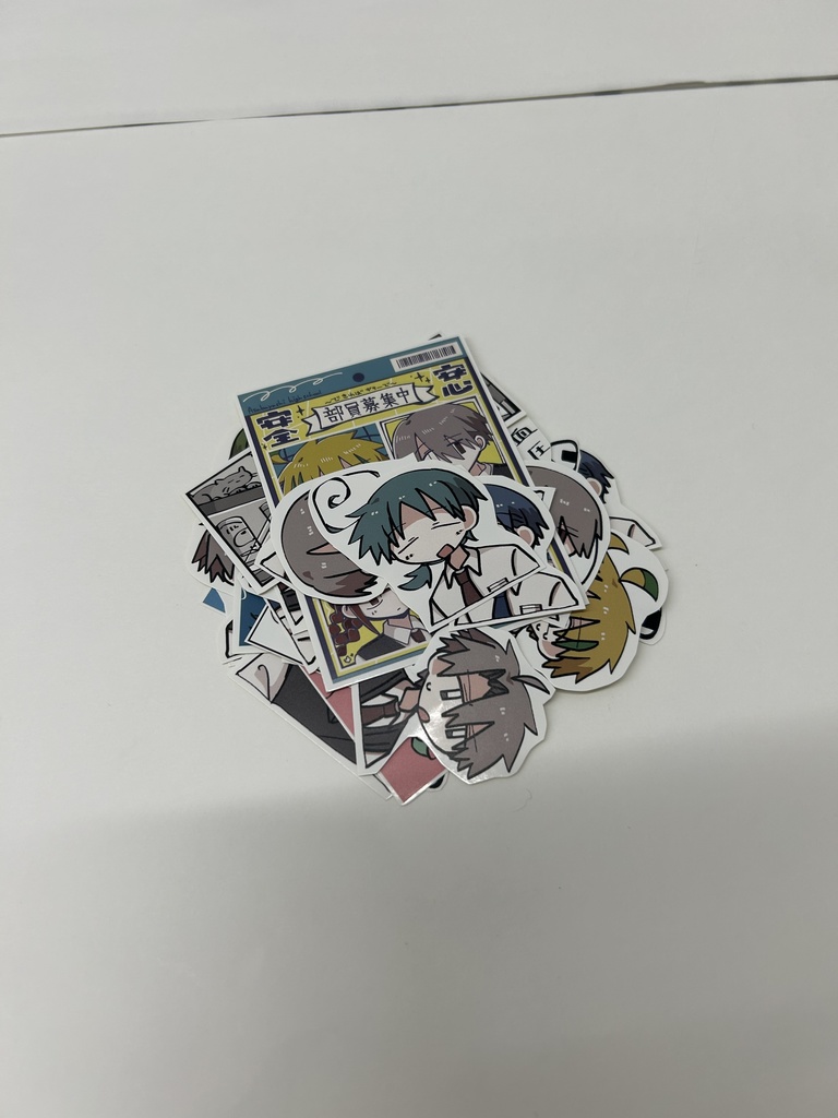 やまもりダイカットステッカーセット・その2