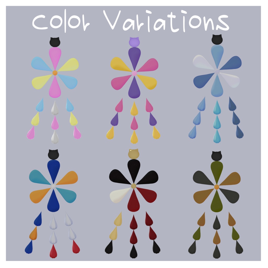 【無料】「ねこ・花・ホイップクリーム」