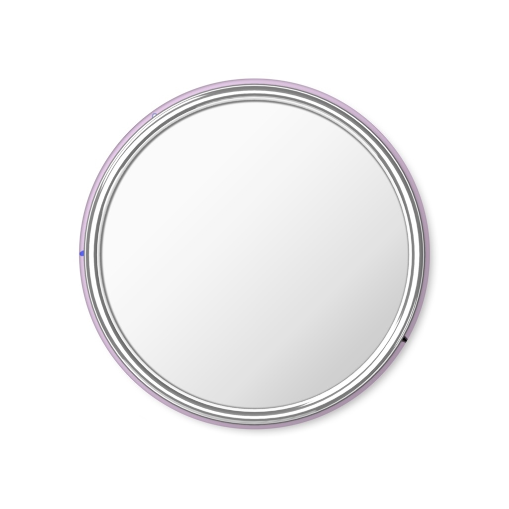 ノックさん 「何してるの?」缶ミラー