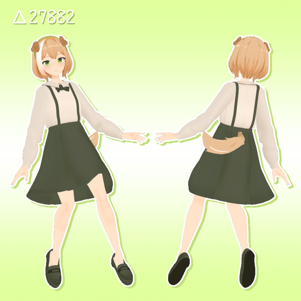 オリジナル3Dモデル「ひな」Hina