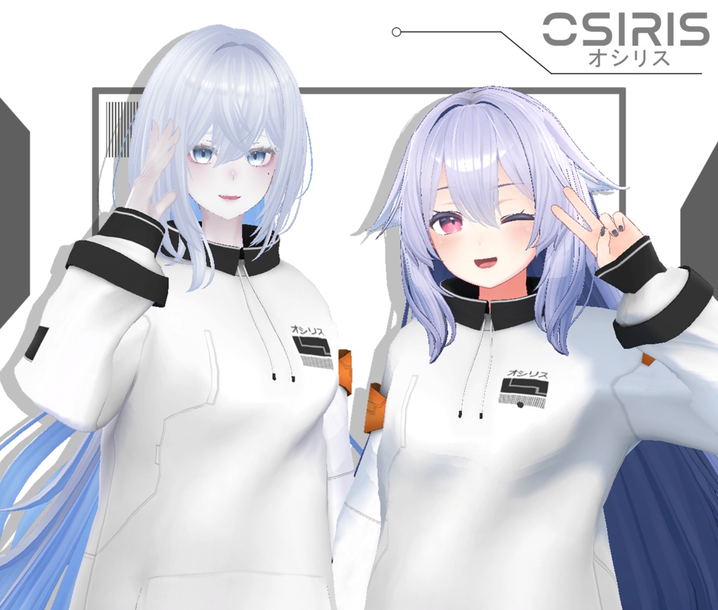 『OSIRIS オシリス』Sweater for Grus, Shinra, Lasyusha and Kikyo