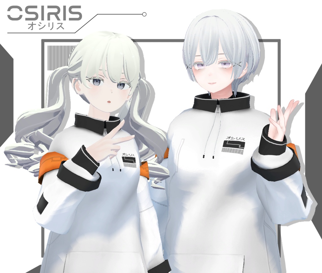 『OSIRIS オシリス』Sweater for Grus, Shinra, Lasyusha and Kikyo