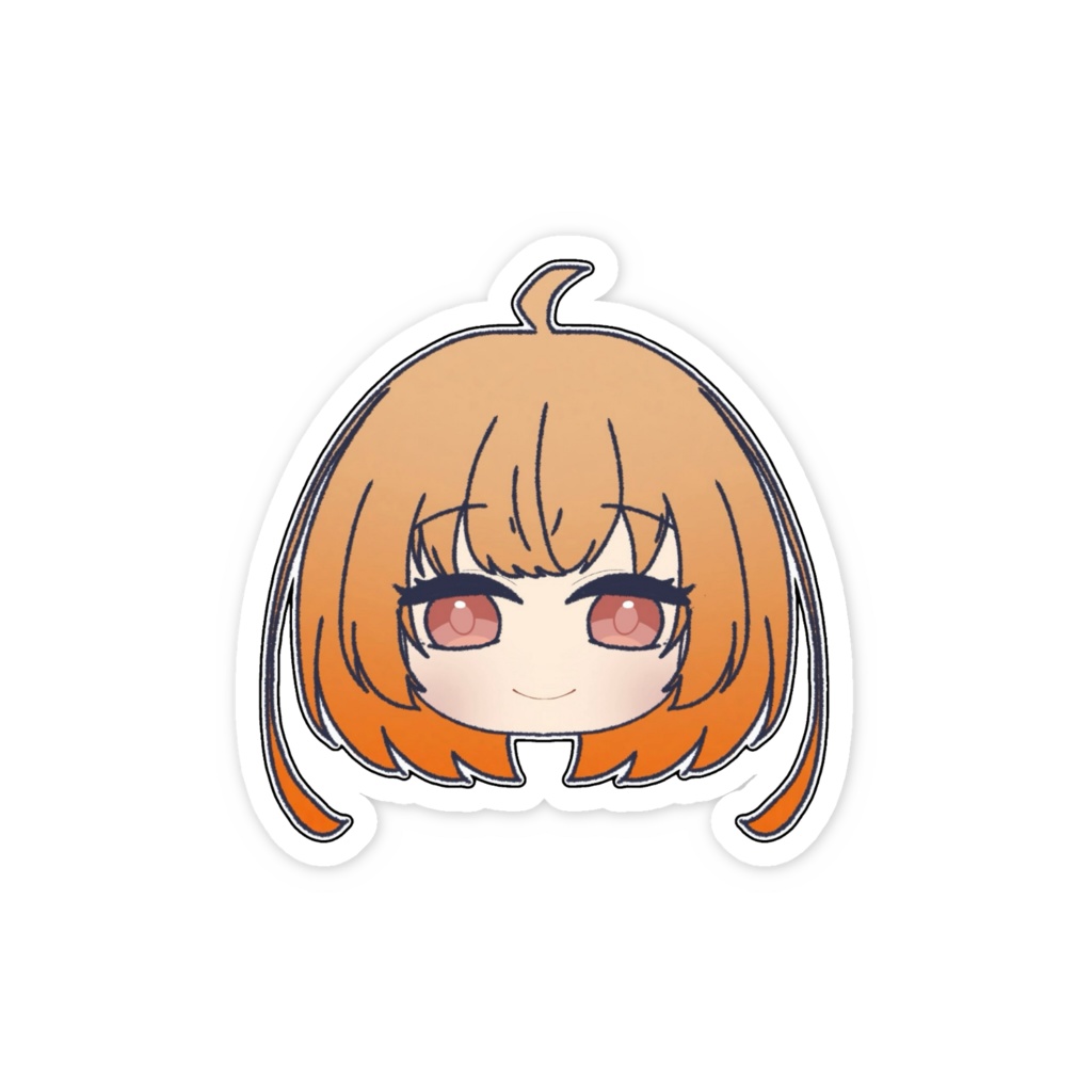 スマホステッカー(顔)