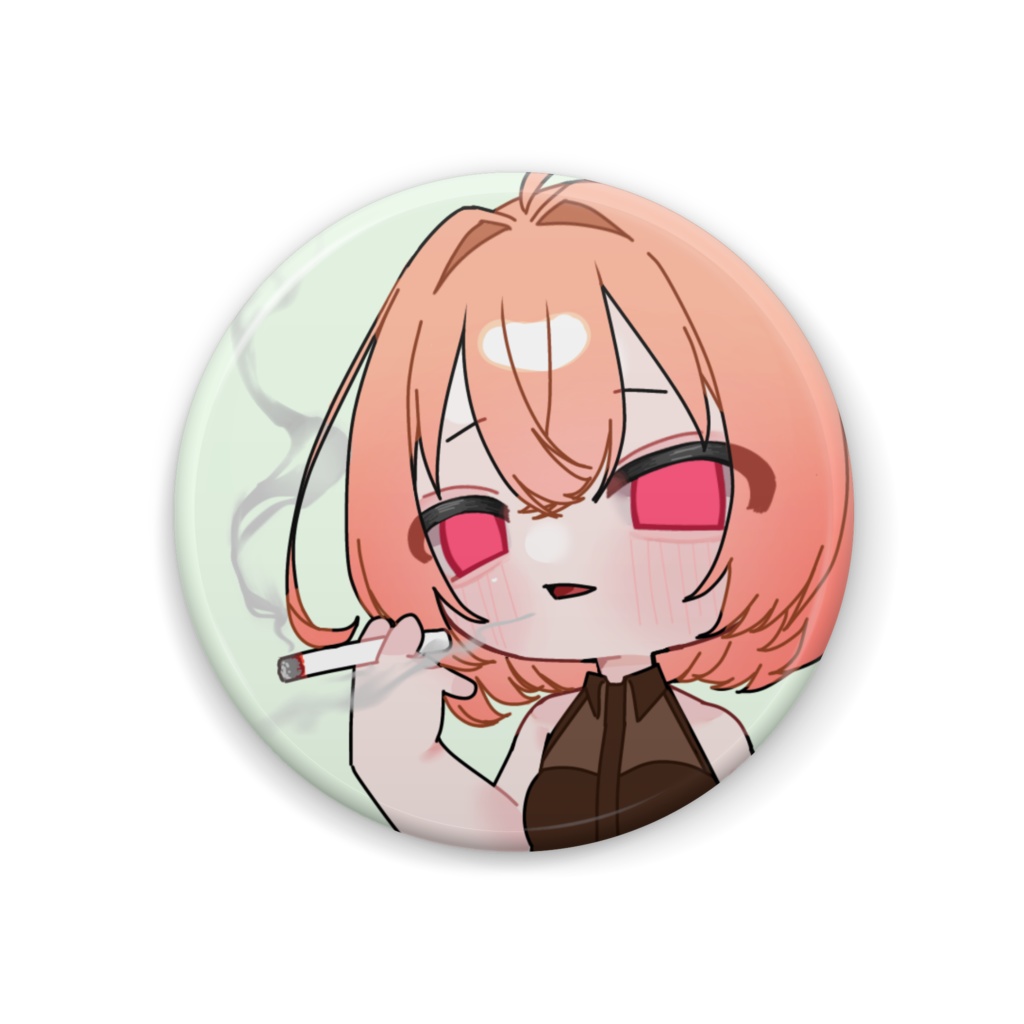 缶バッジ(喫煙)