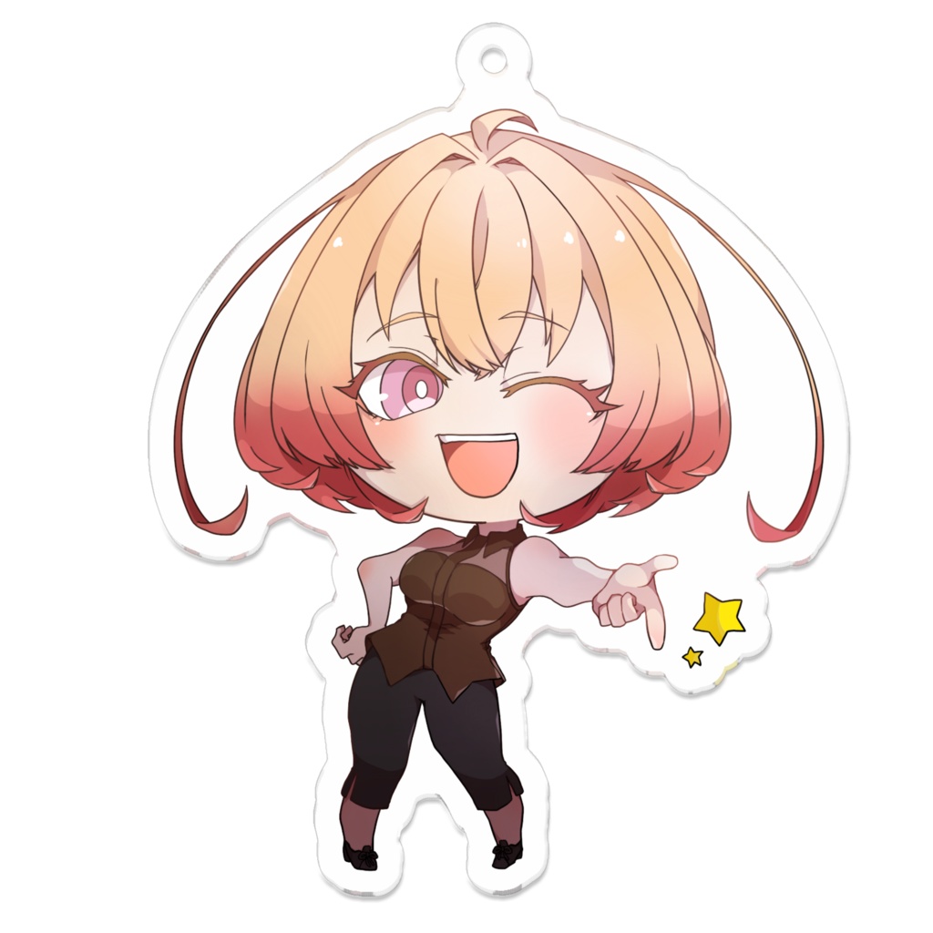 アクリルキーホルダー(指パッチン)