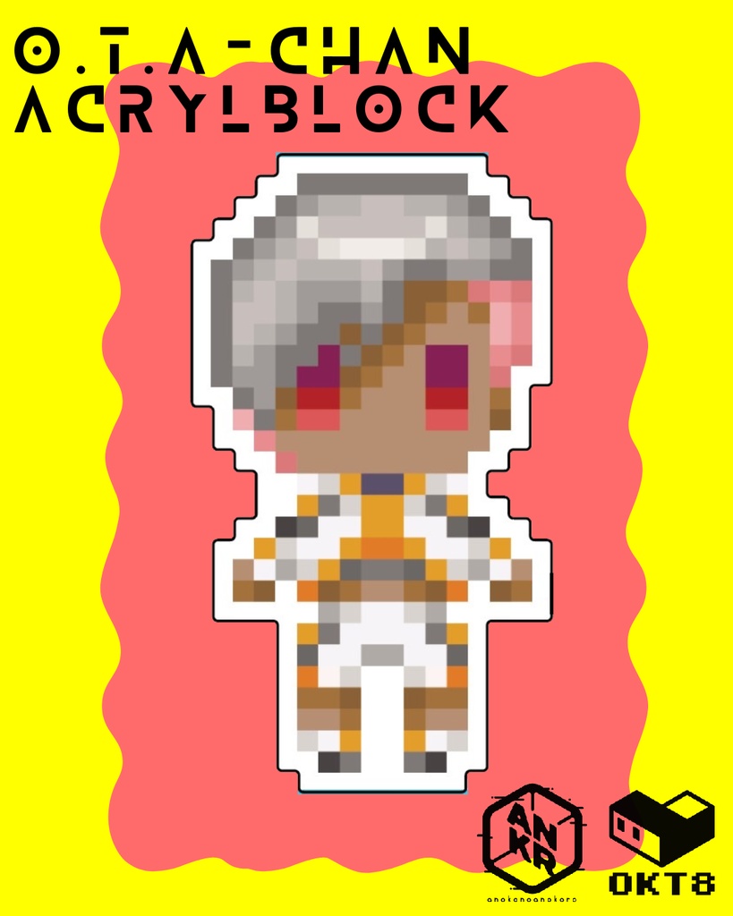 O.T.Aちゃんアクリルブロック