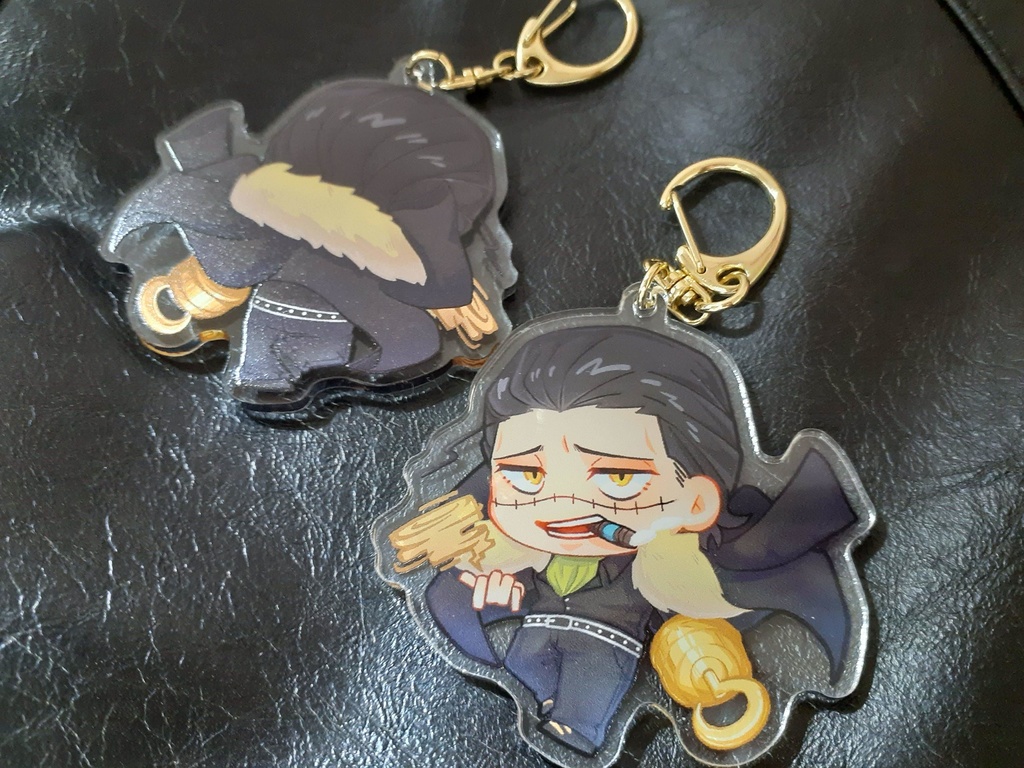 クロコダイル アクリルキーホルダー